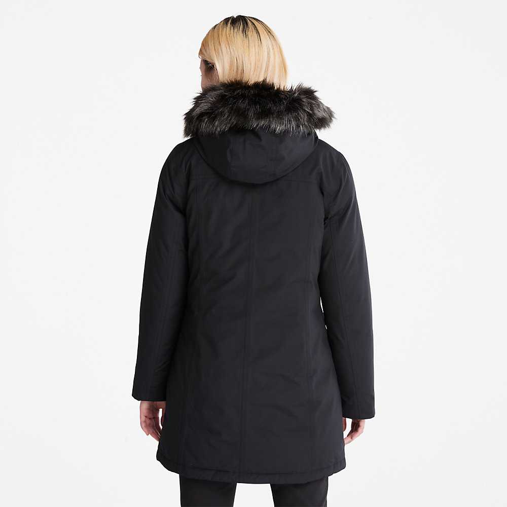 Black Women's Timberland DryVent™ Parka Jackets | Israel-8465932