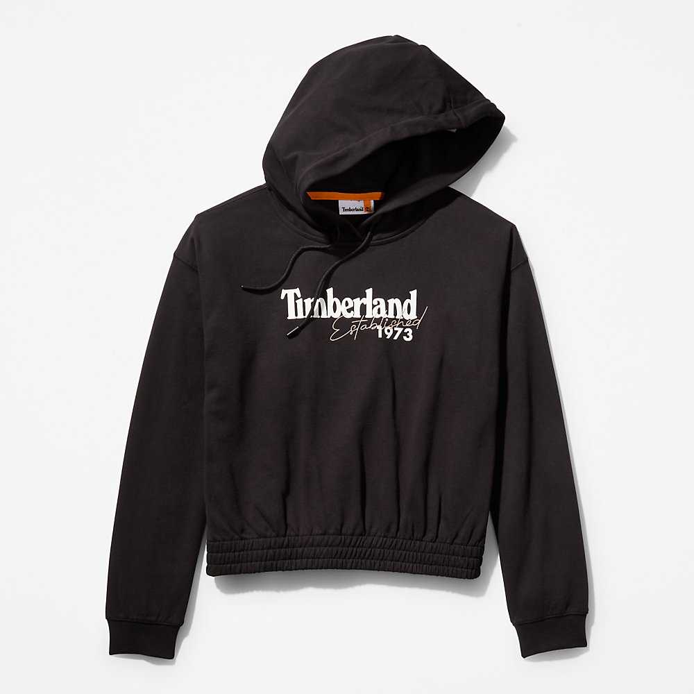 Black Women's Timberland Established 1973 Hoodie | Israel-8952314