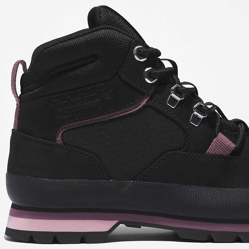 Black Women's Timberland Euro Hiker Hiking Boots | Israel-6982017