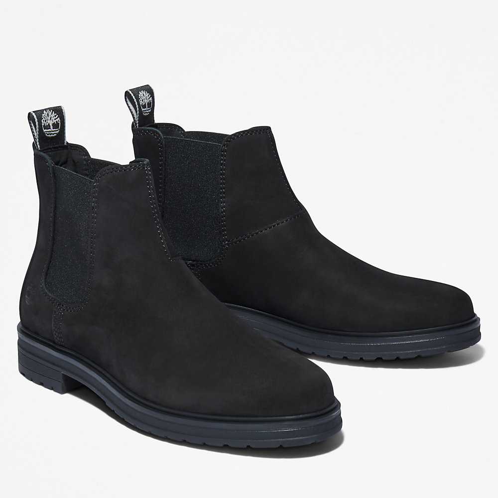 Black Women's Timberland Hannover Hill Chelsea Boots | Israel-9286517