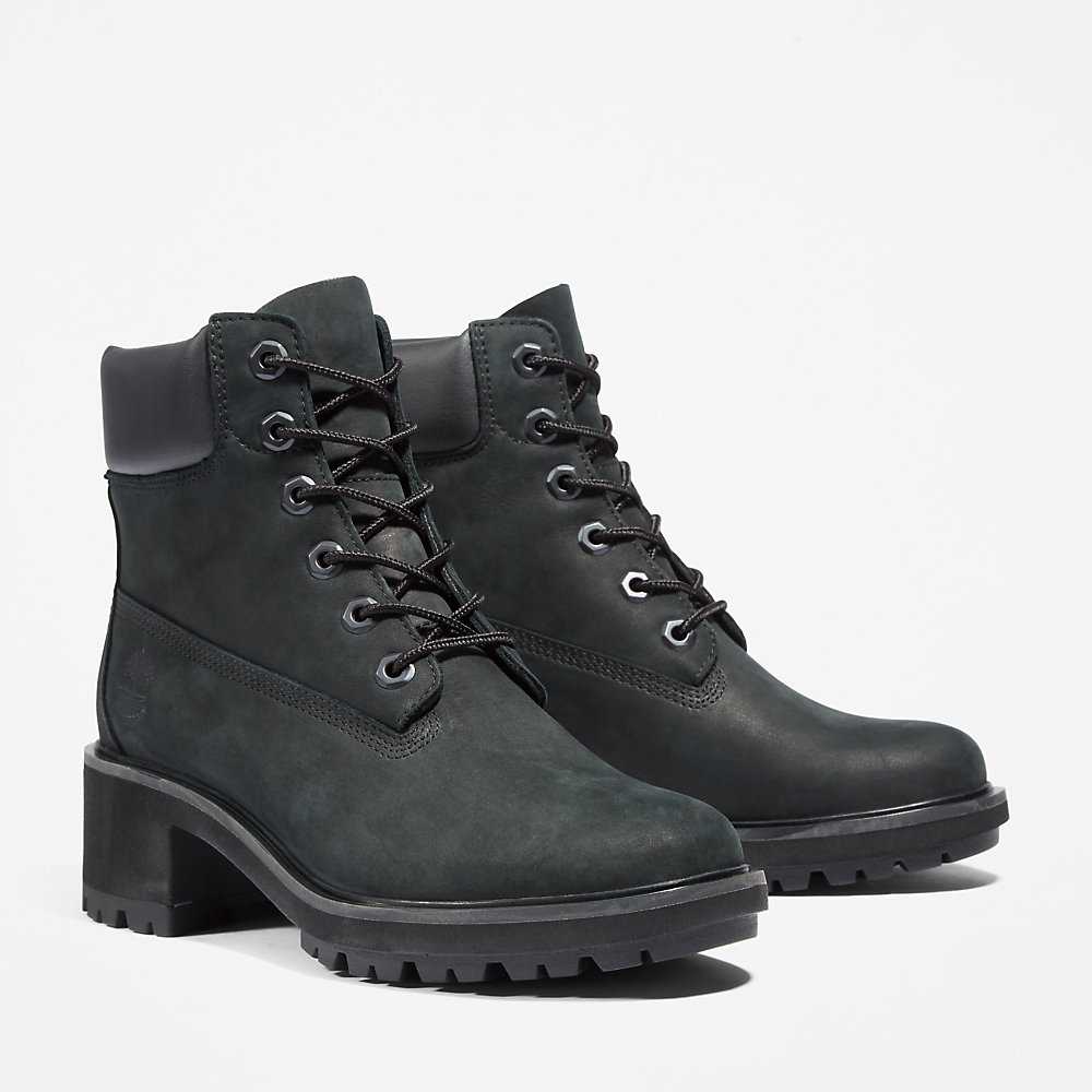 Black Women's Timberland Kinsley Heeled Boots | Israel-3592670