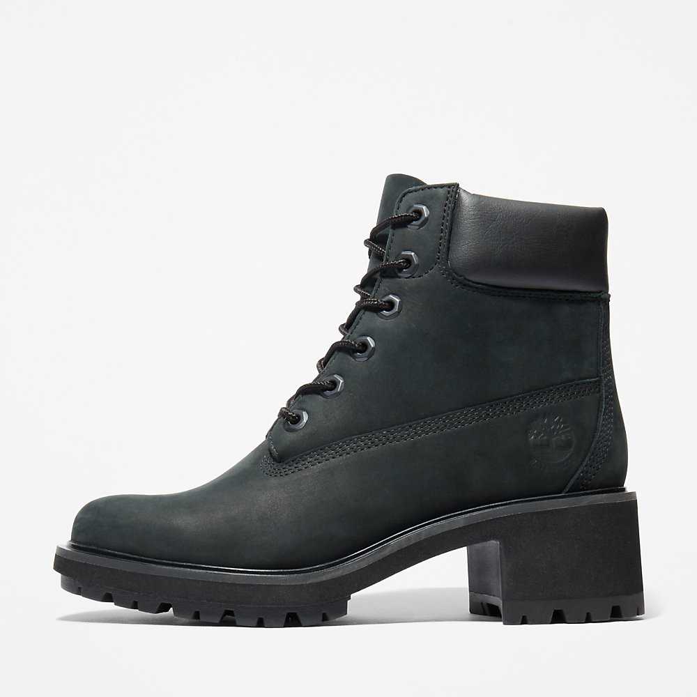 Black Women's Timberland Kinsley Heeled Boots | Israel-3592670