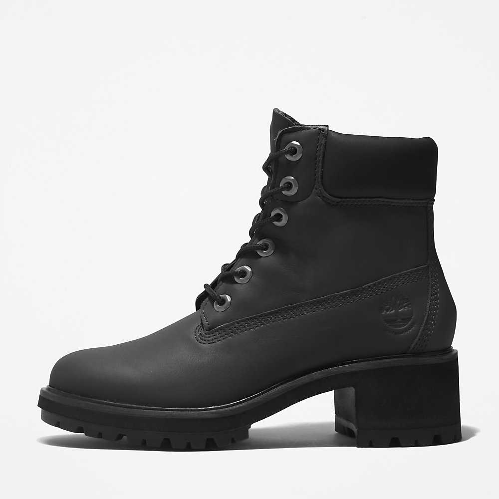 Black Women's Timberland Kinsley Heeled Boots | Israel-8426703