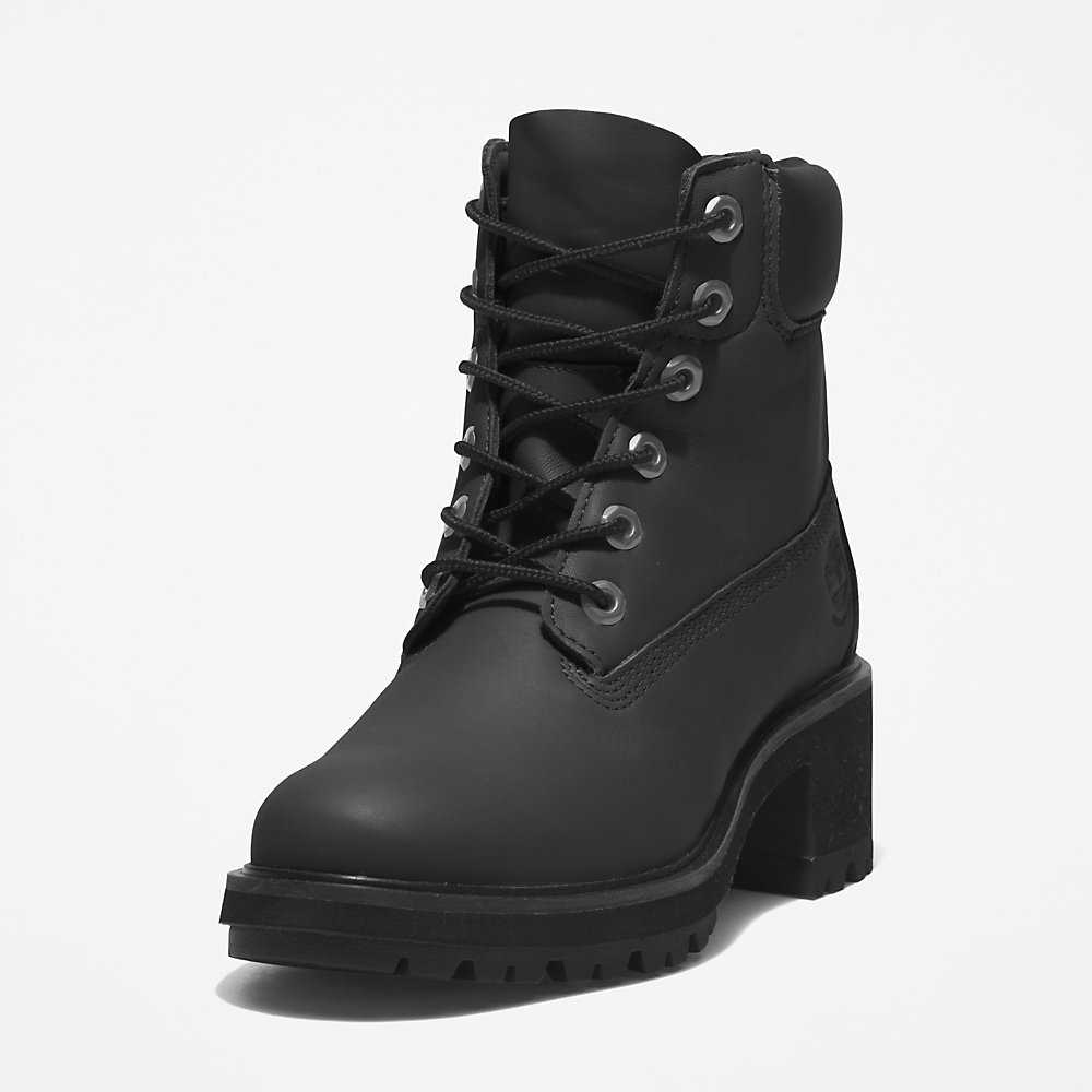 Black Women's Timberland Kinsley Heeled Boots | Israel-8426703