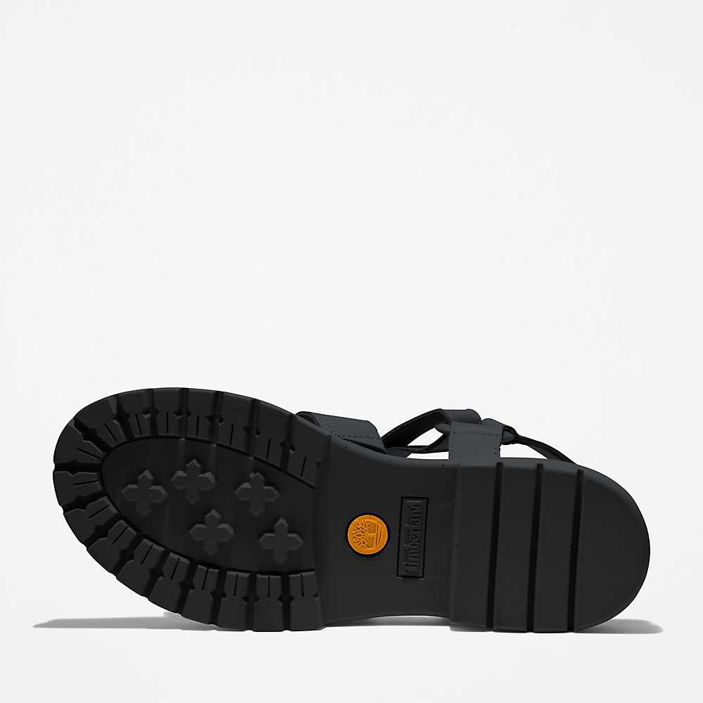 Black Women's Timberland London Vibe Sandals | Israel-1056279