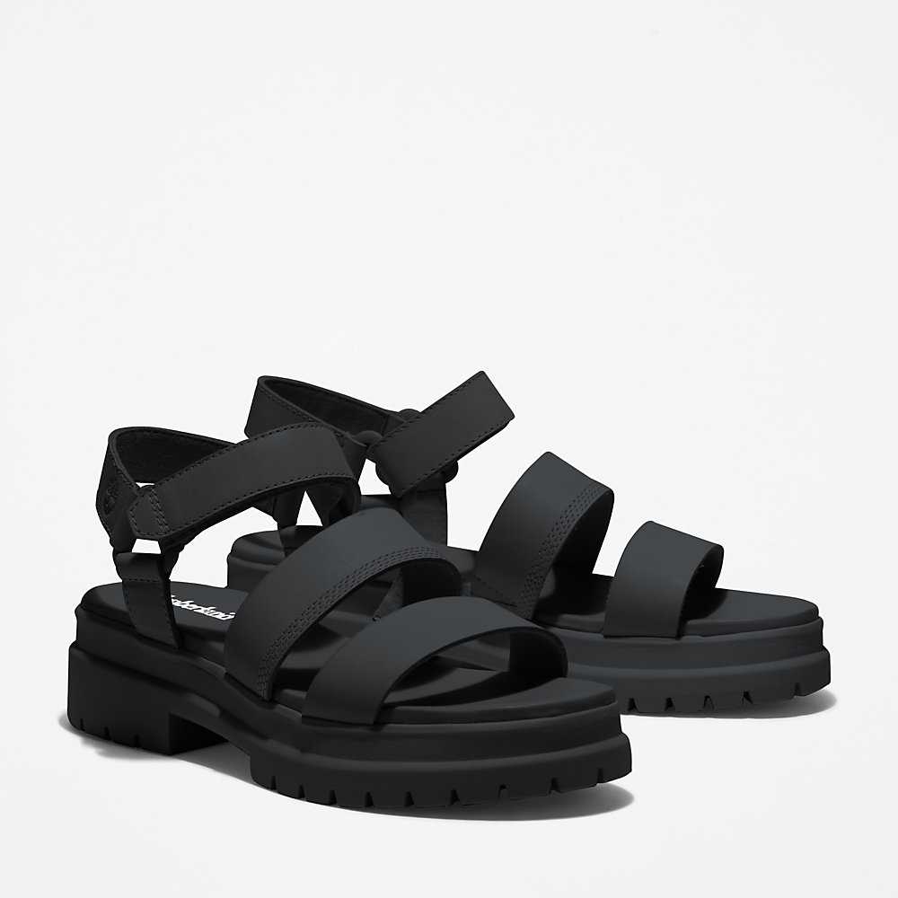 Black Women's Timberland London Vibe Sandals | Israel-1056279