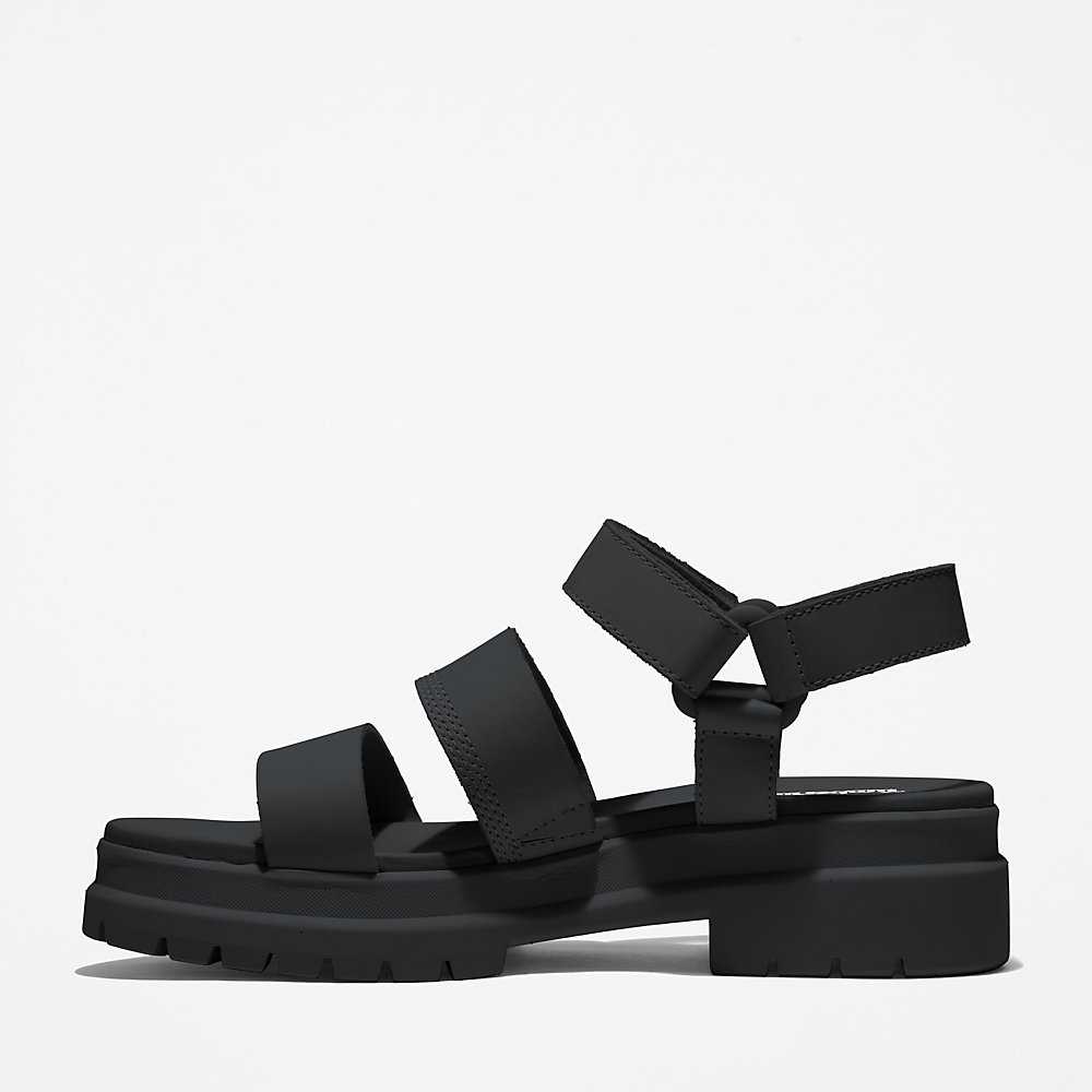 Black Women's Timberland London Vibe Sandals | Israel-1056279