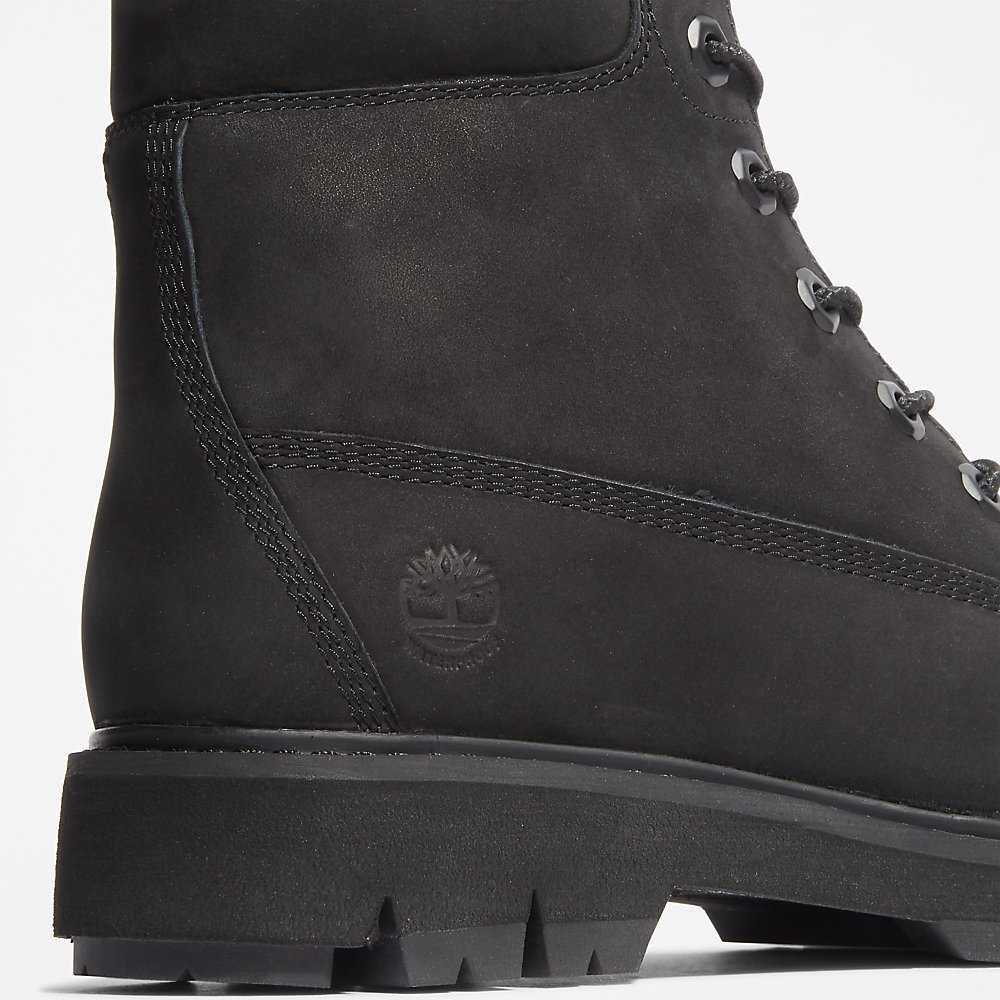 Black Women's Timberland Lucia Way Lace Up Boots | Israel-7019285