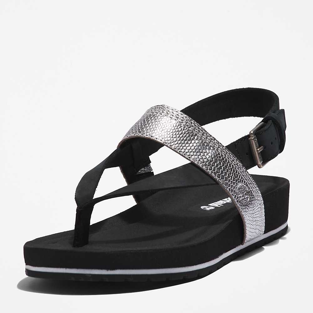 Black Women's Timberland Malibu Beach Flip Flops | Israel-0936482