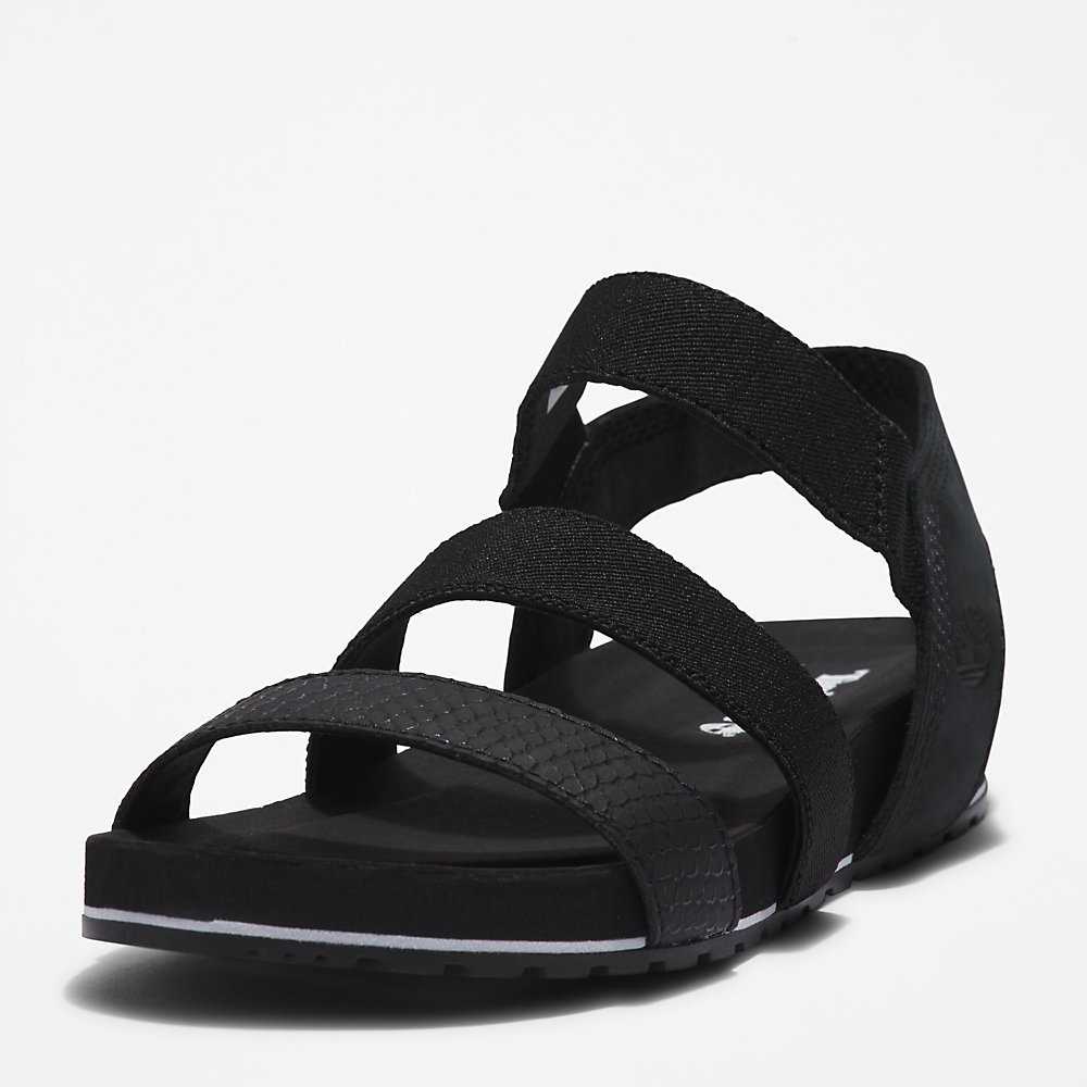 Black Women's Timberland Malibu Waves Sandals | Israel-0324951