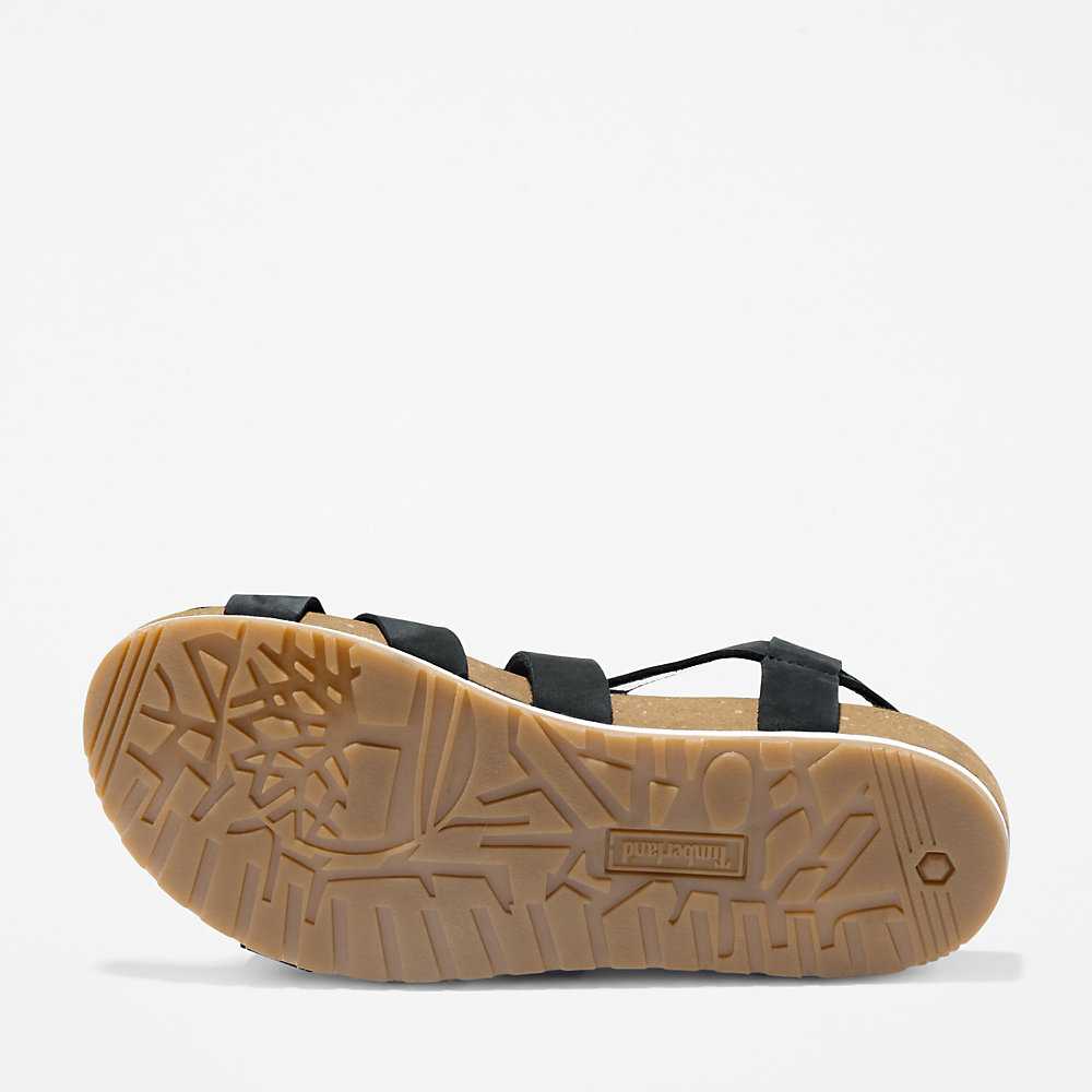 Black Women's Timberland Malibu Waves Sandals | Israel-1659748