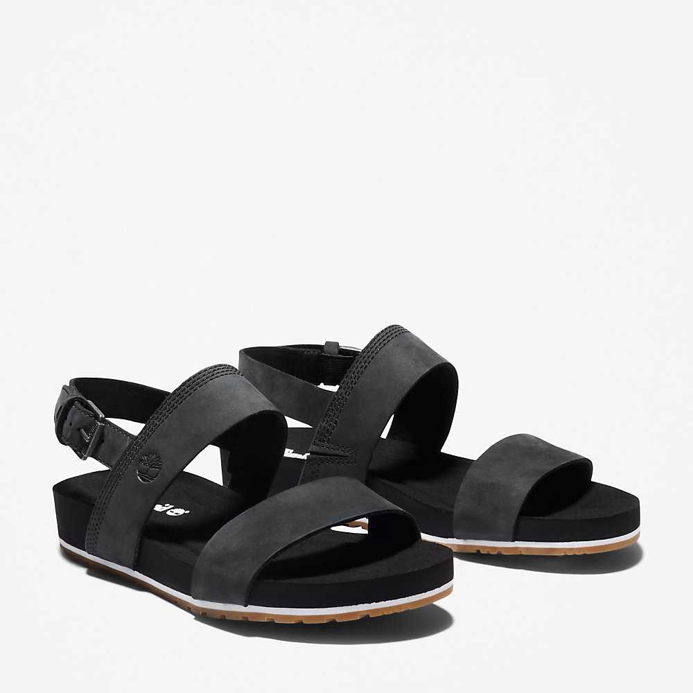 Black Women's Timberland Malibu Waves Sandals | Israel-9571640