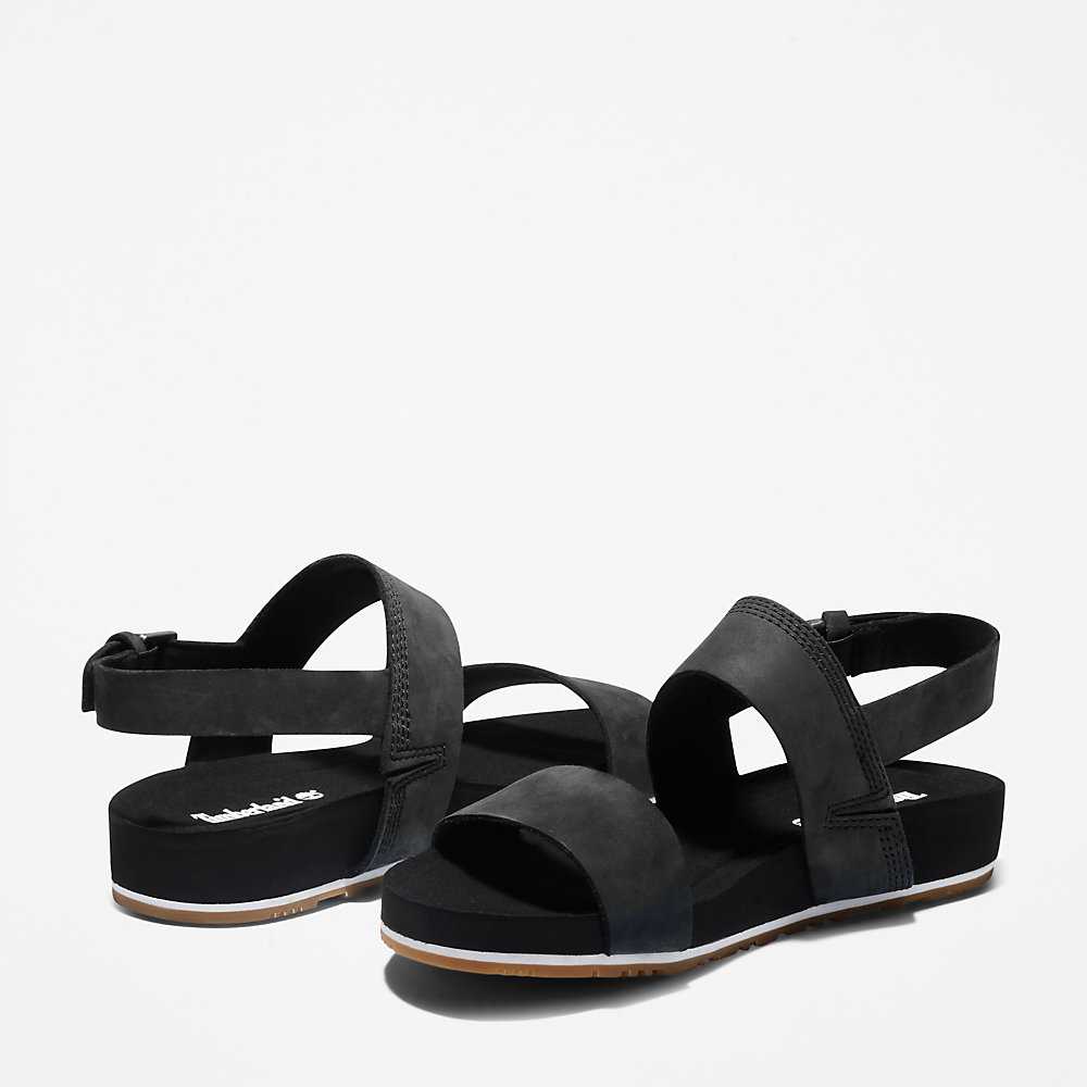 Black Women's Timberland Malibu Waves Sandals | Israel-9571640