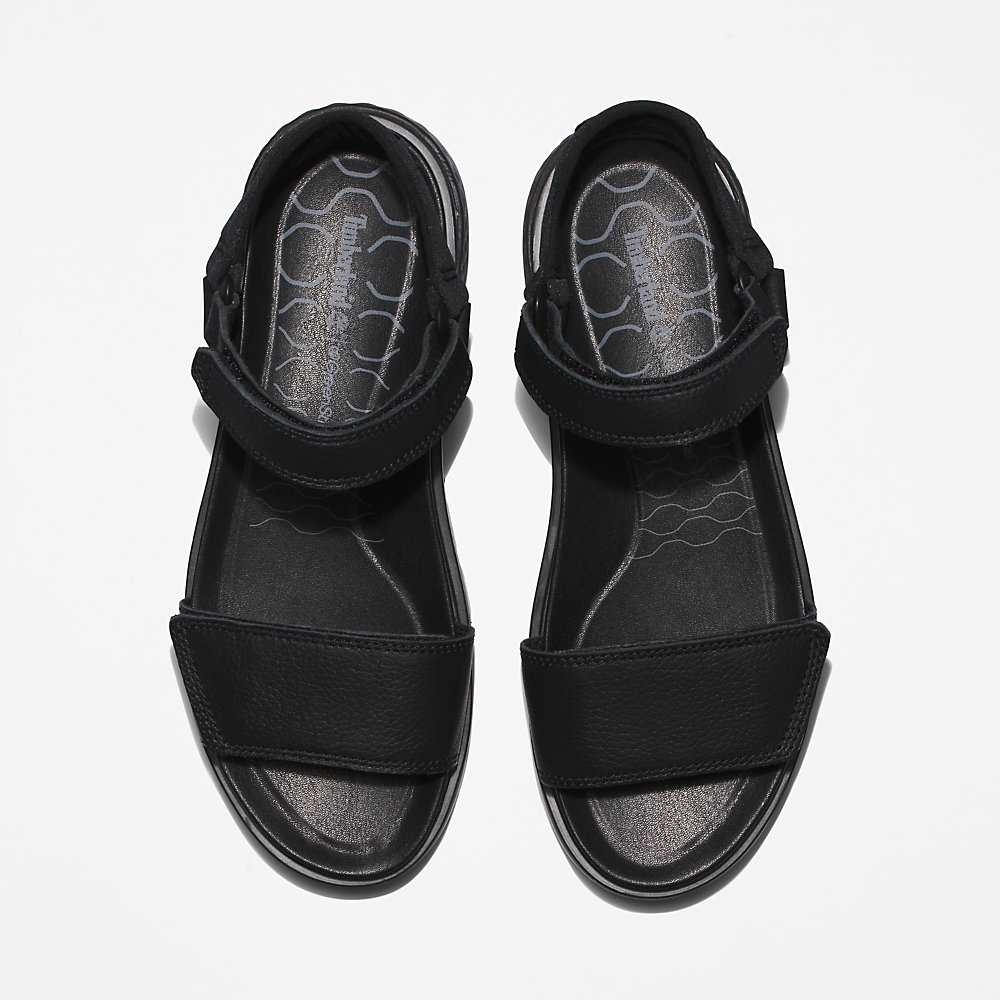 Black Women's Timberland Ray City Sandals | Israel-2498316