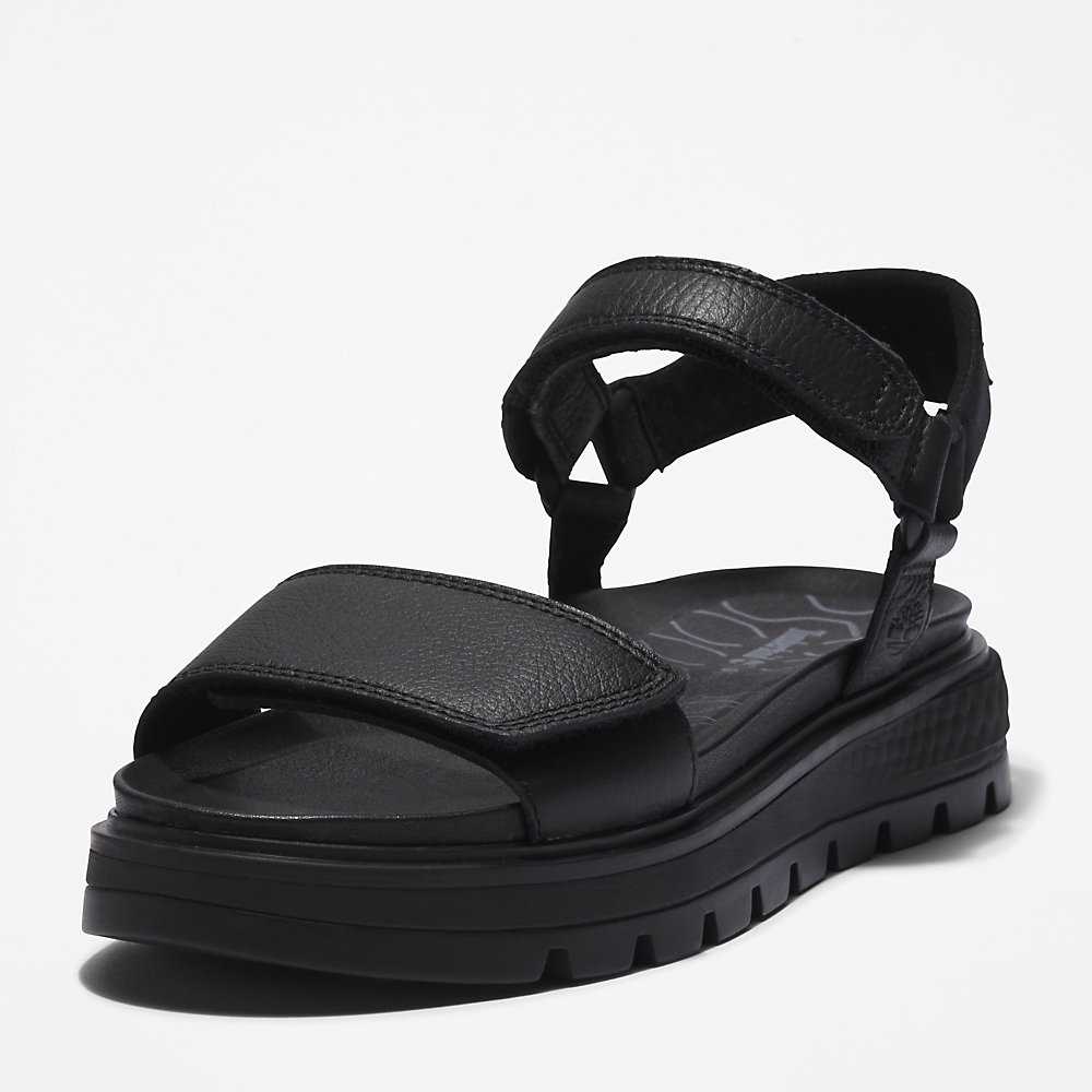 Black Women's Timberland Ray City Sandals | Israel-2498316