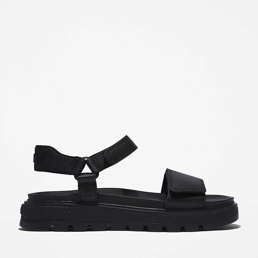 Black Women\'s Timberland Ray City Sandals | Israel-2498316