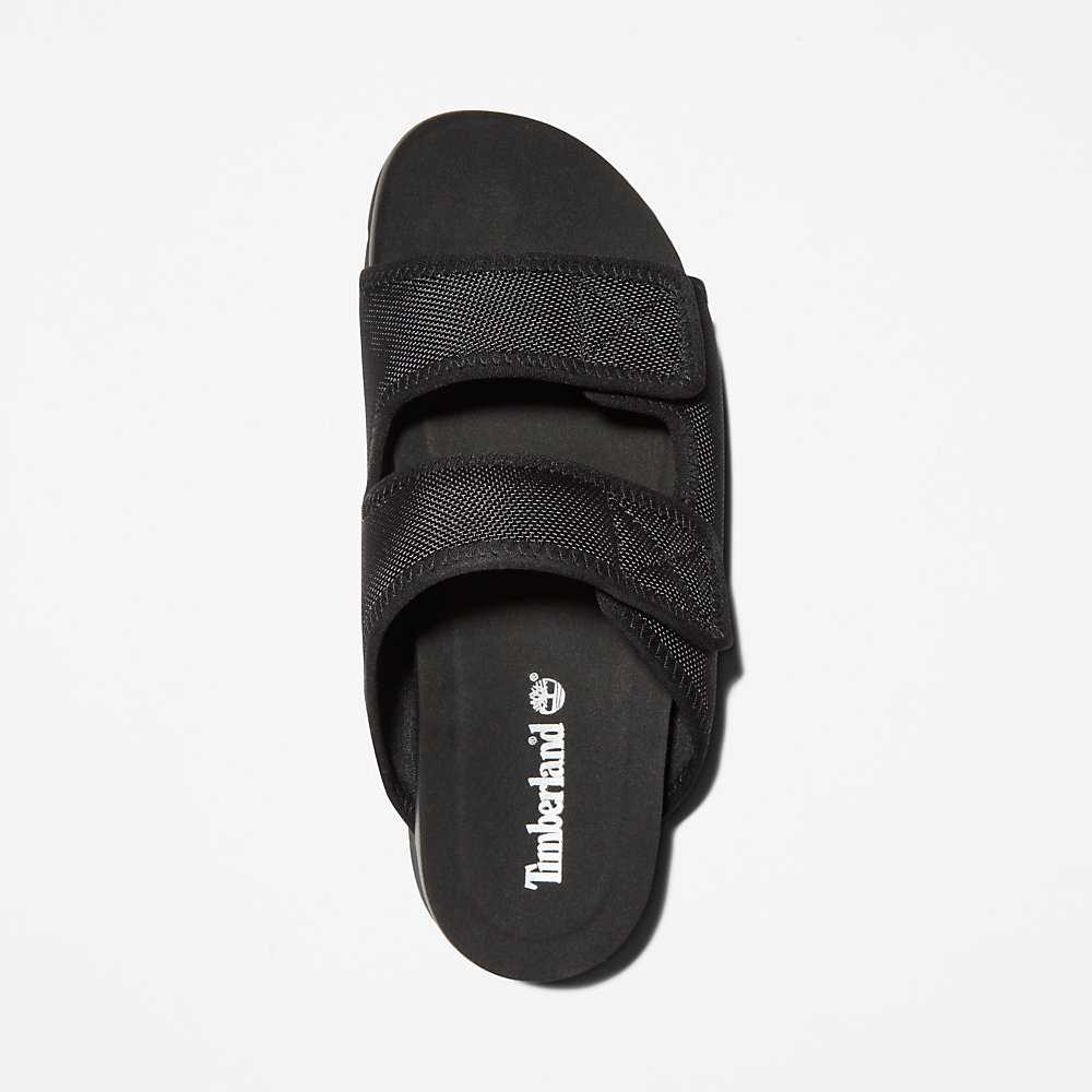 Black Women's Timberland Santa Monica Sunrise Slides | Israel-0132785