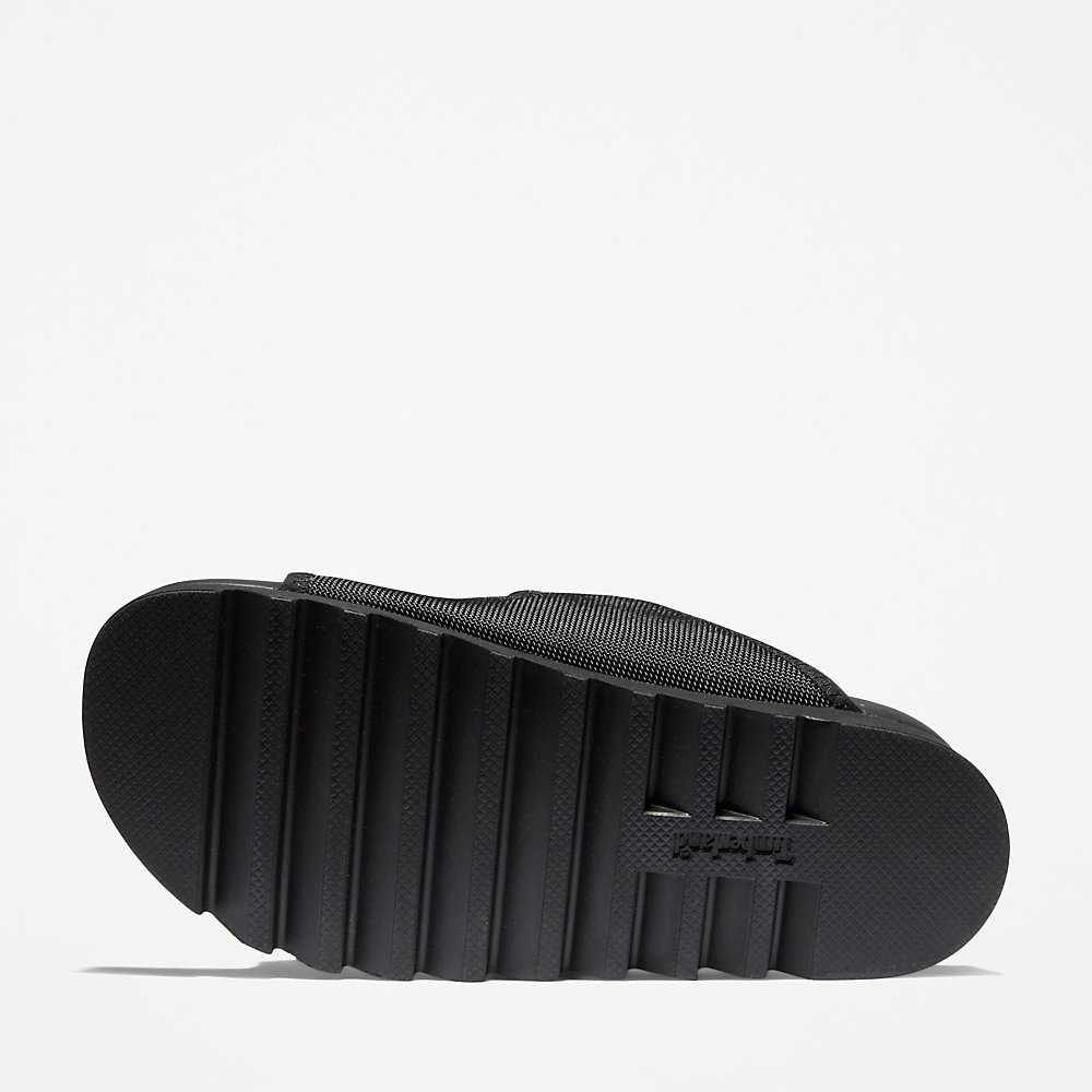 Black Women's Timberland Santa Monica Sunrise Slides | Israel-0132785