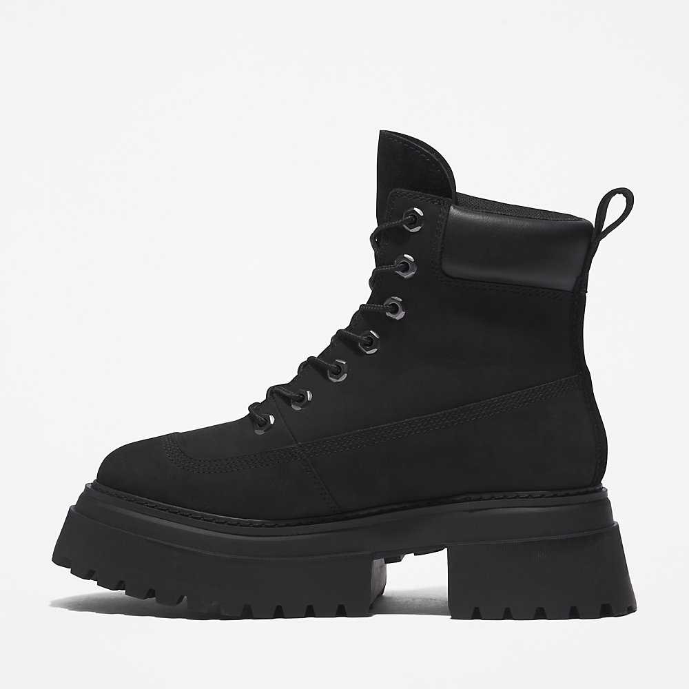 Black Women's Timberland Sky 6 Inch Lace Up Boots | Israel-1549360