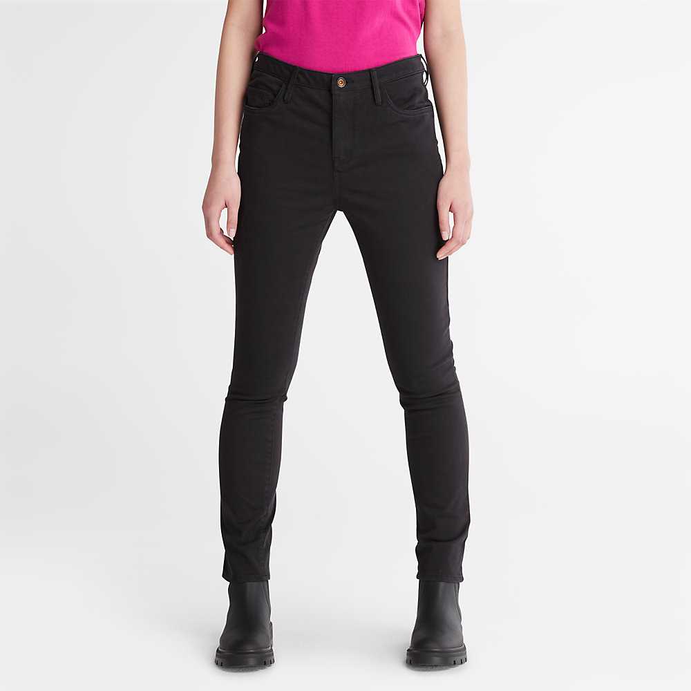 Black Women\'s Timberland Stretch Chinos | Israel-0753246