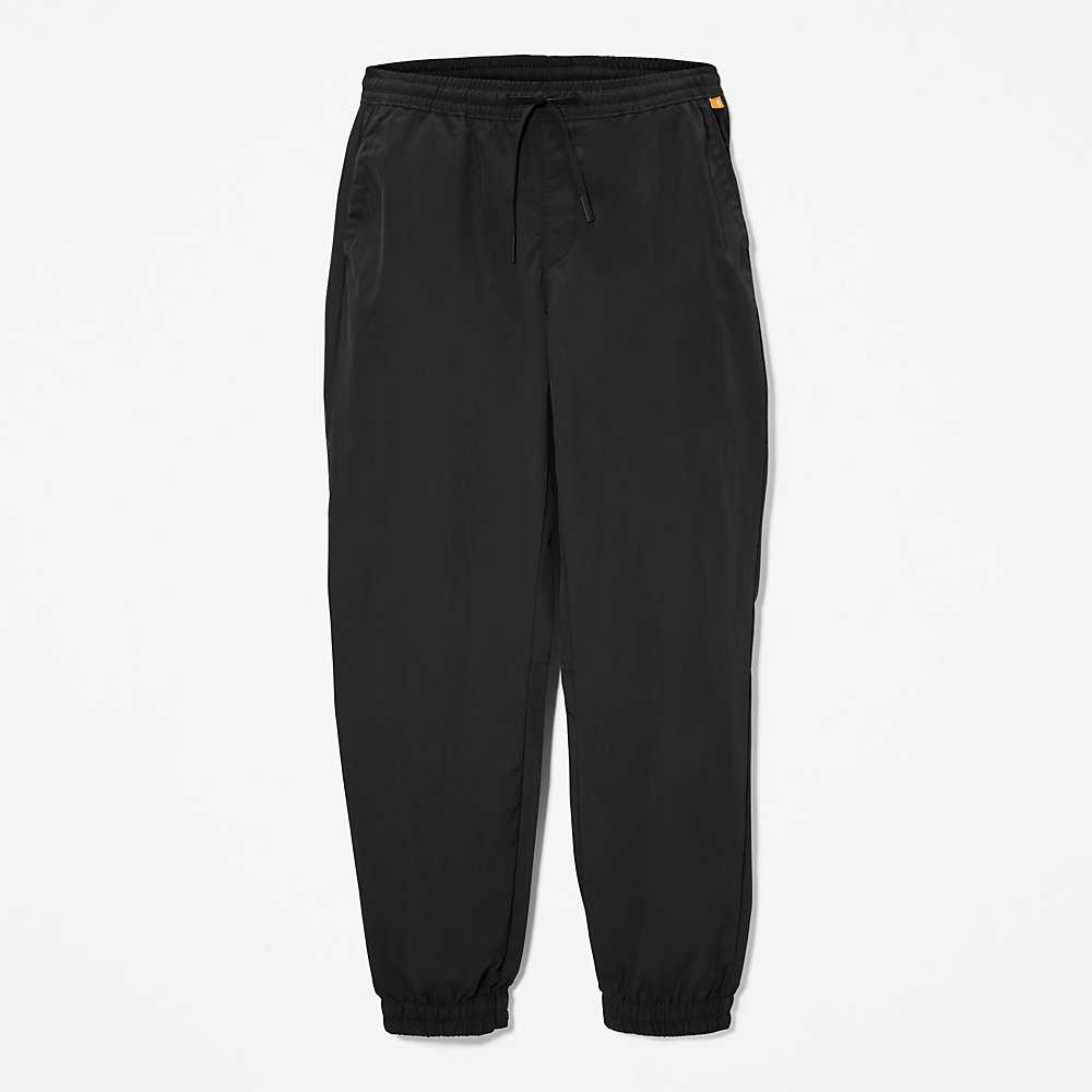 Black Women's Timberland Tonal Knee Track Pants | Israel-9386750