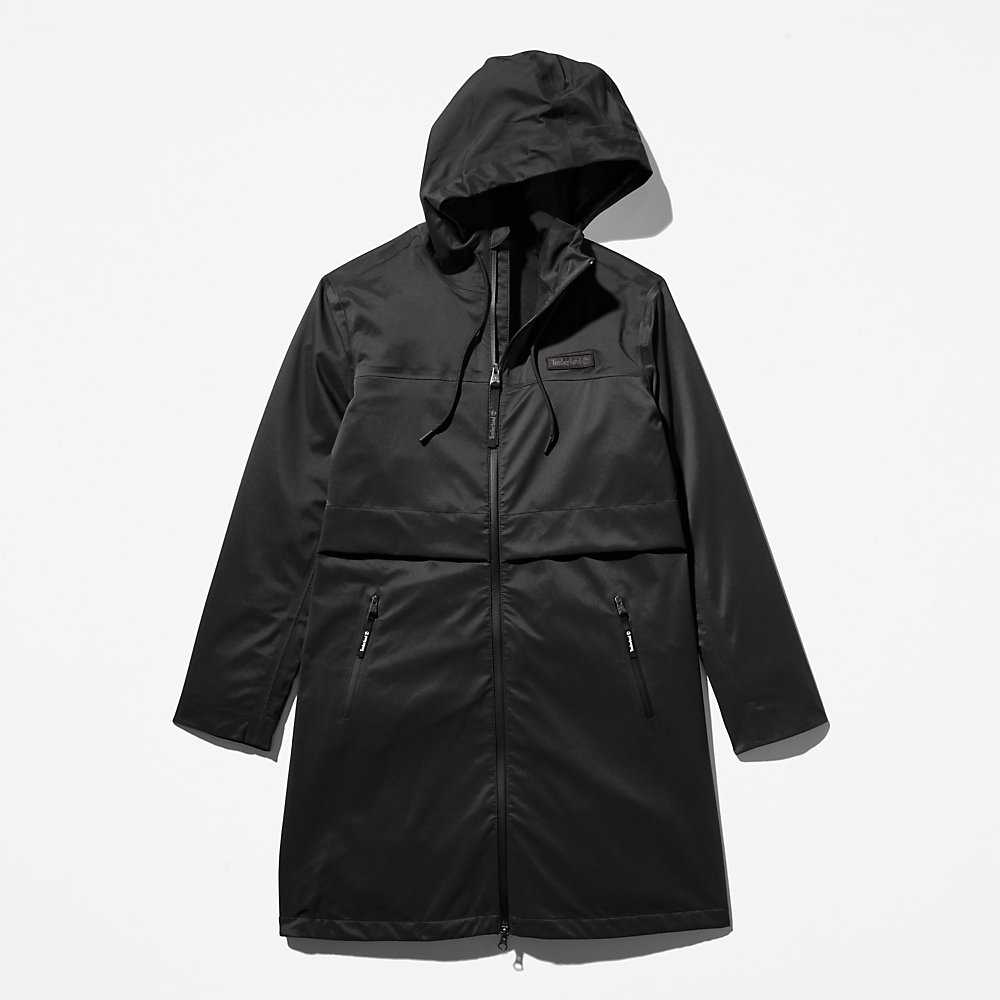 Black Women's Timberland Waterproof Parka Jackets | Israel-8461753