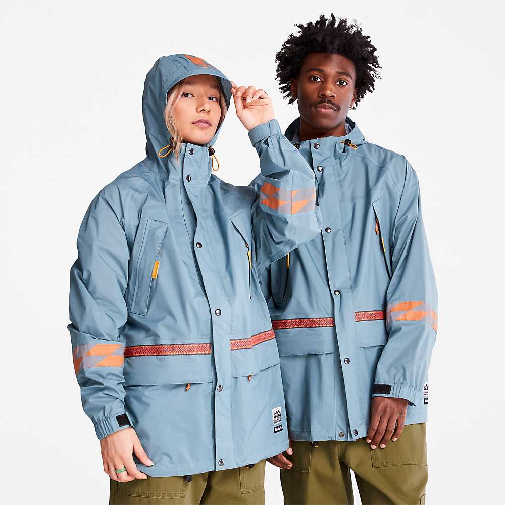 Blue Men's Timberland Bee Line x Timberland® Parka Jackets | Israel-7813652