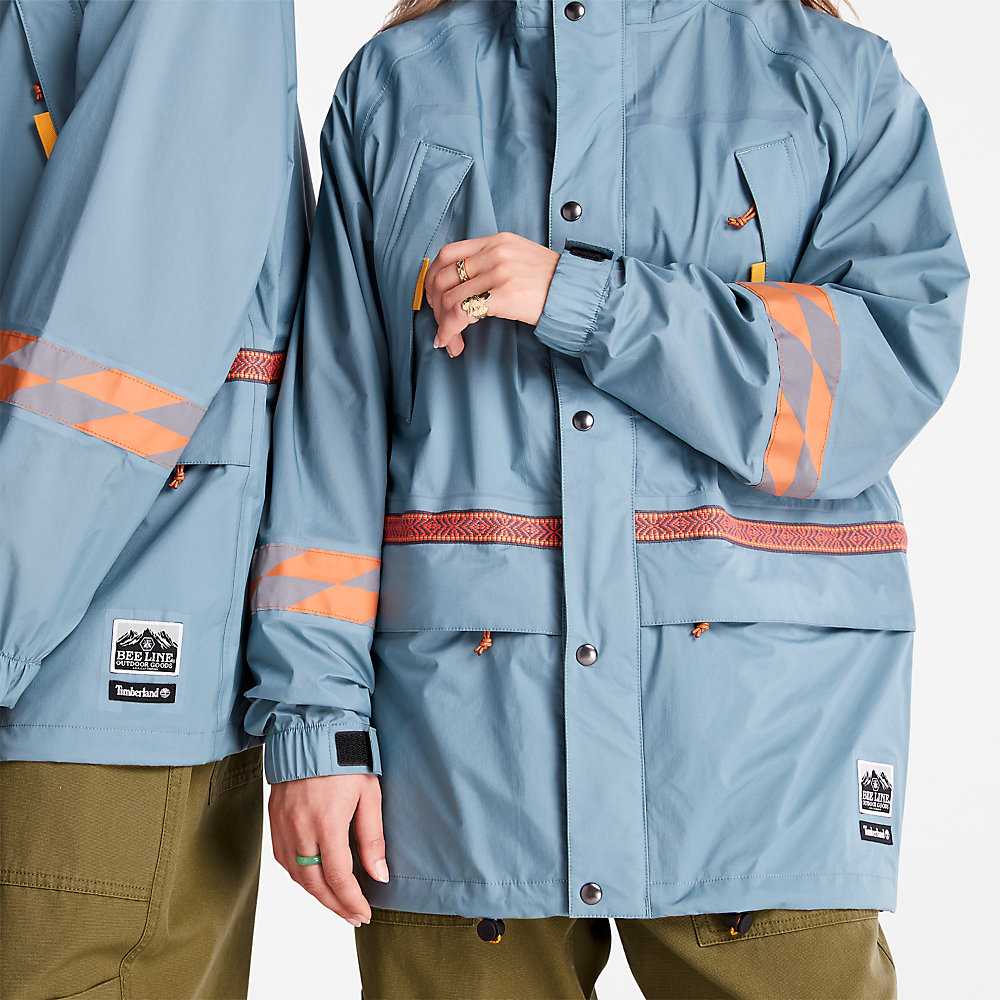 Blue Men's Timberland Bee Line x Timberland® Parka Jackets | Israel-7813652