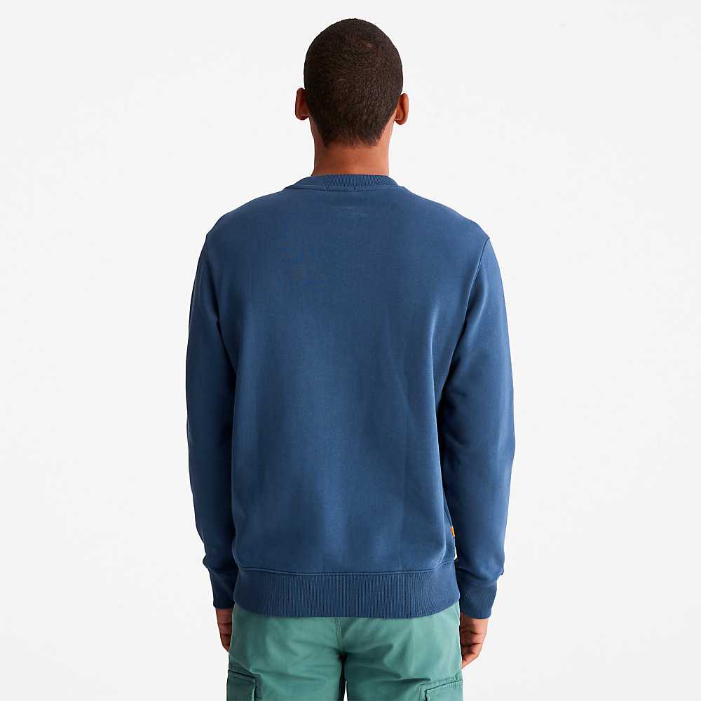 Blue Men's Timberland Earthkeepers Sweatshirt | Israel-3568907