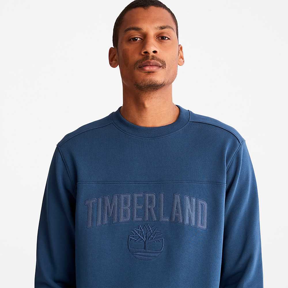 Blue Men's Timberland Earthkeepers Sweatshirt | Israel-3568907