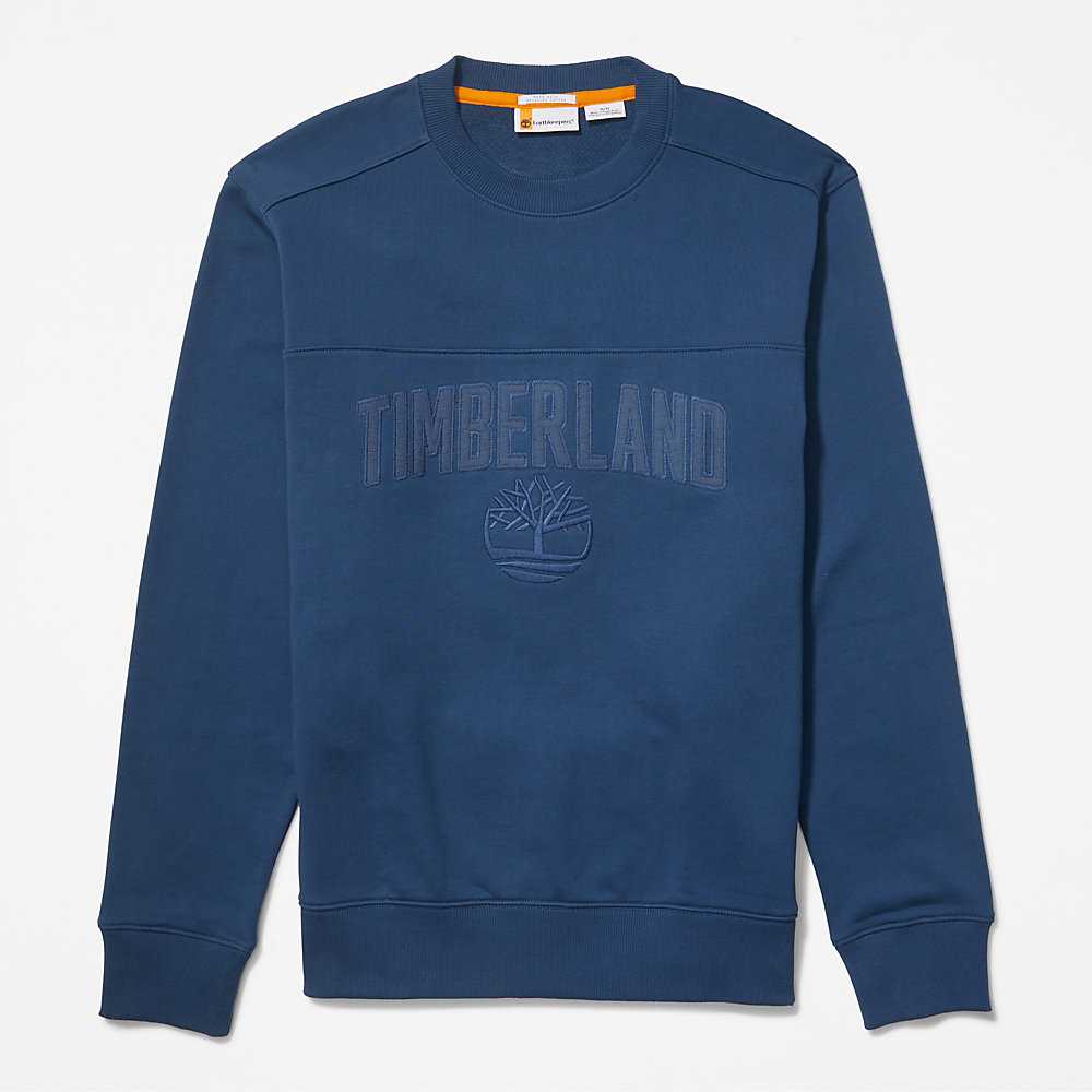 Blue Men's Timberland Earthkeepers Sweatshirt | Israel-3568907