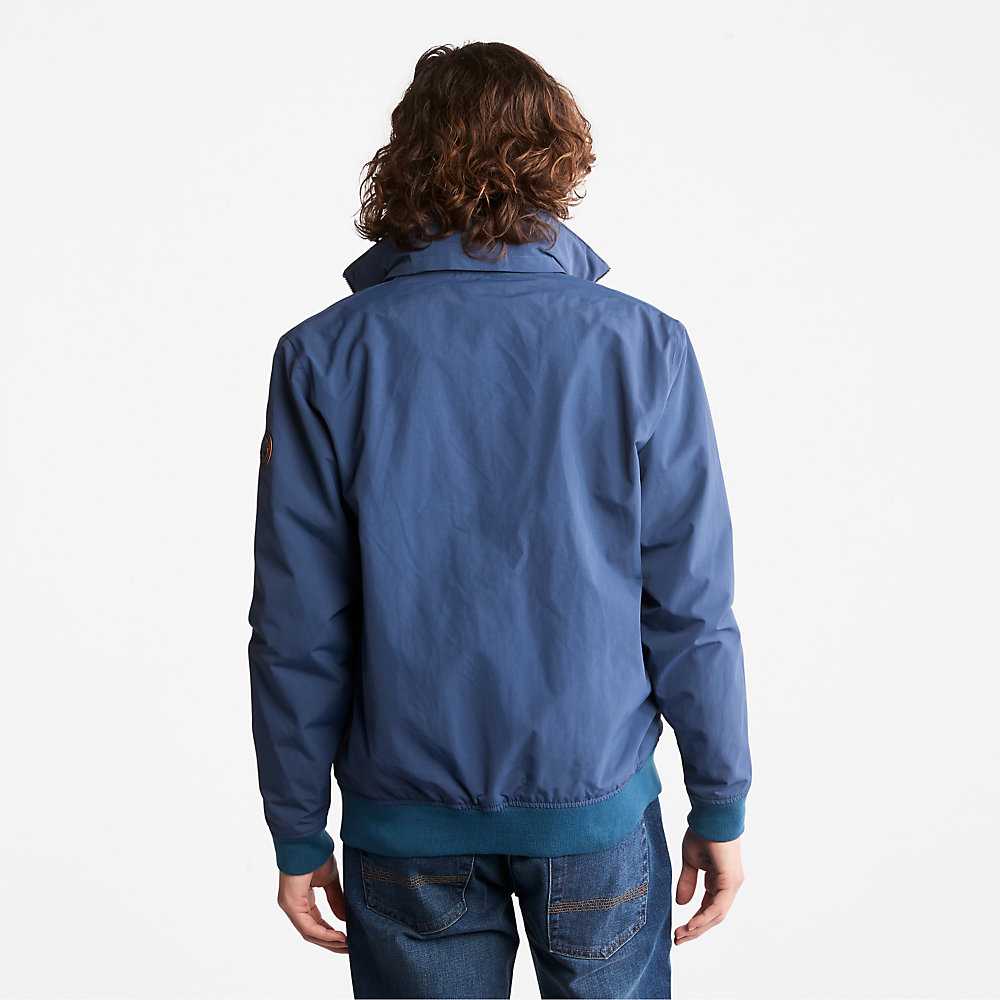 Blue Men's Timberland Mount Lafayette Bomber Jacket | Israel-1324907