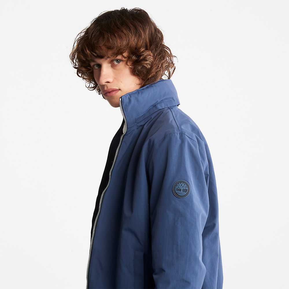 Blue Men's Timberland Mount Lafayette Bomber Jacket | Israel-1324907