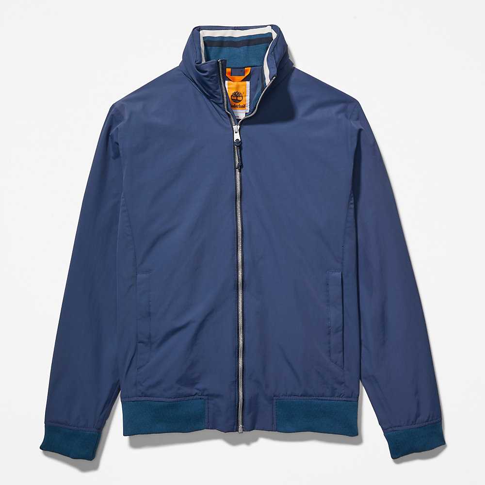 Blue Men's Timberland Mount Lafayette Bomber Jacket | Israel-1324907