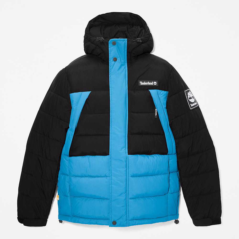 Blue Men's Timberland Outdoor Archive Down Jackets | Israel-6351947