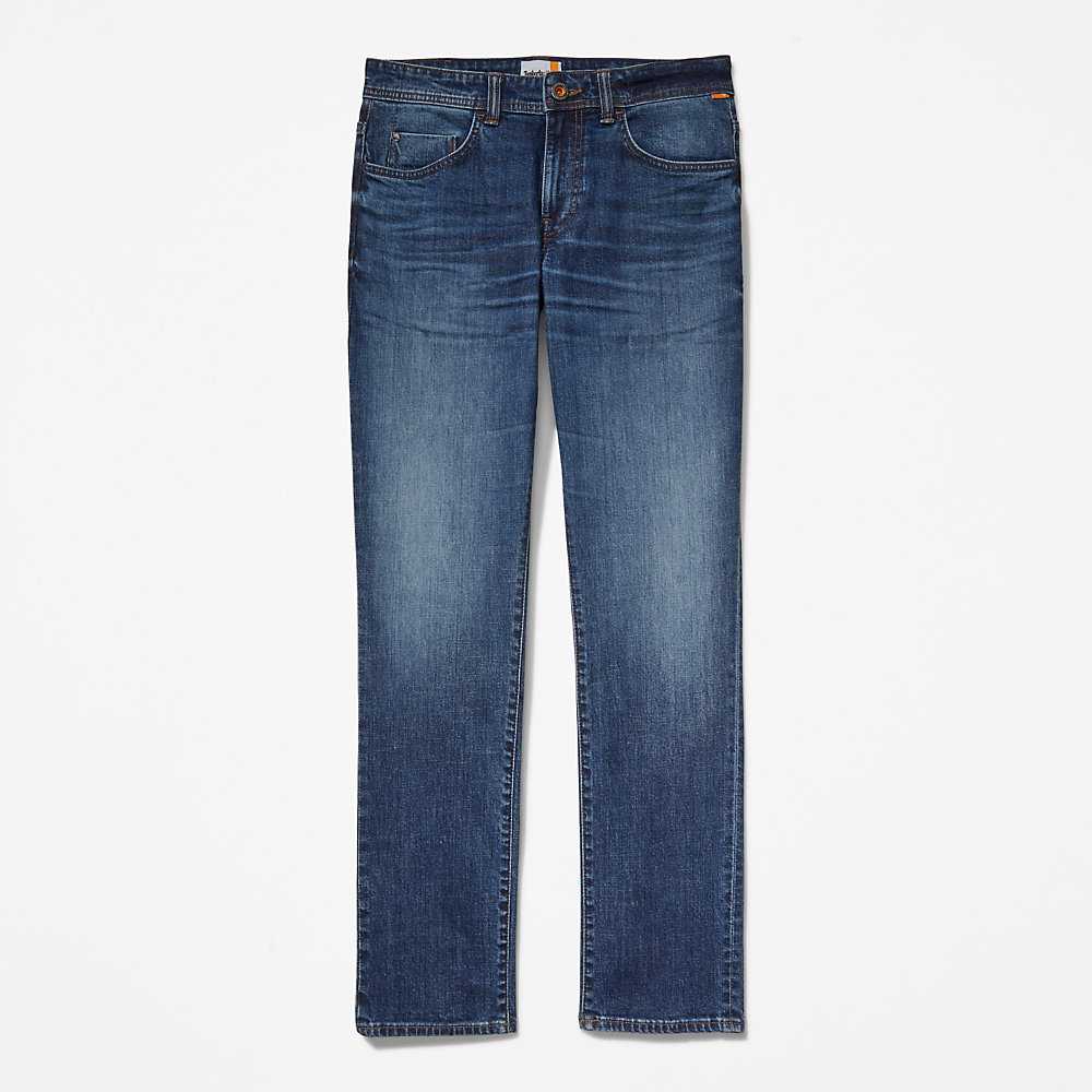 Blue Men's Timberland Sargent Lake Stretch Jeans | Israel-6538127