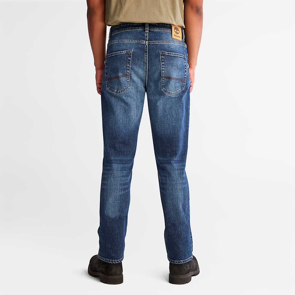 Blue Men's Timberland Squam Lake Jeans | Israel-1273604