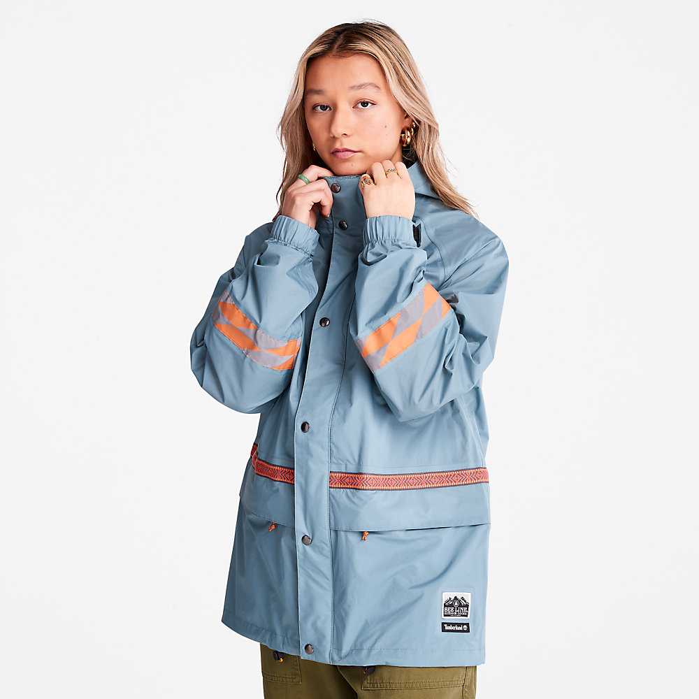 Blue Women's Timberland Bee Line x Timberland® Parka Jackets | Israel-8726359