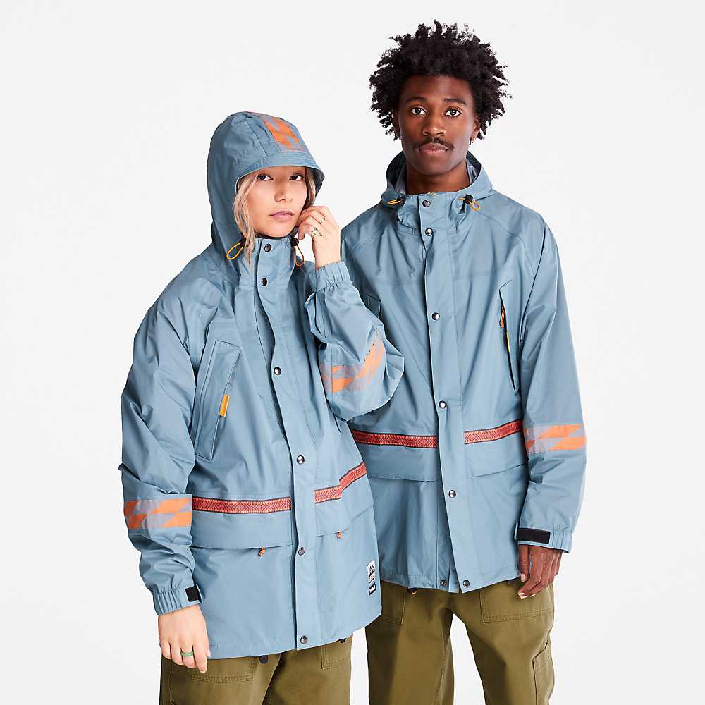 Blue Women's Timberland Bee Line x Timberland® Parka Jackets | Israel-8726359