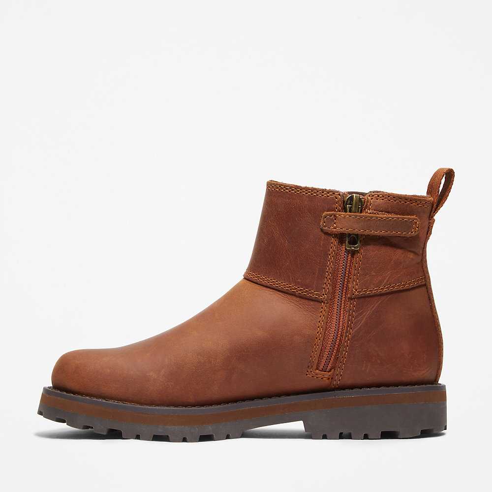 Brown Kids' Timberland Courma Chelsea Boots | Israel-4219539