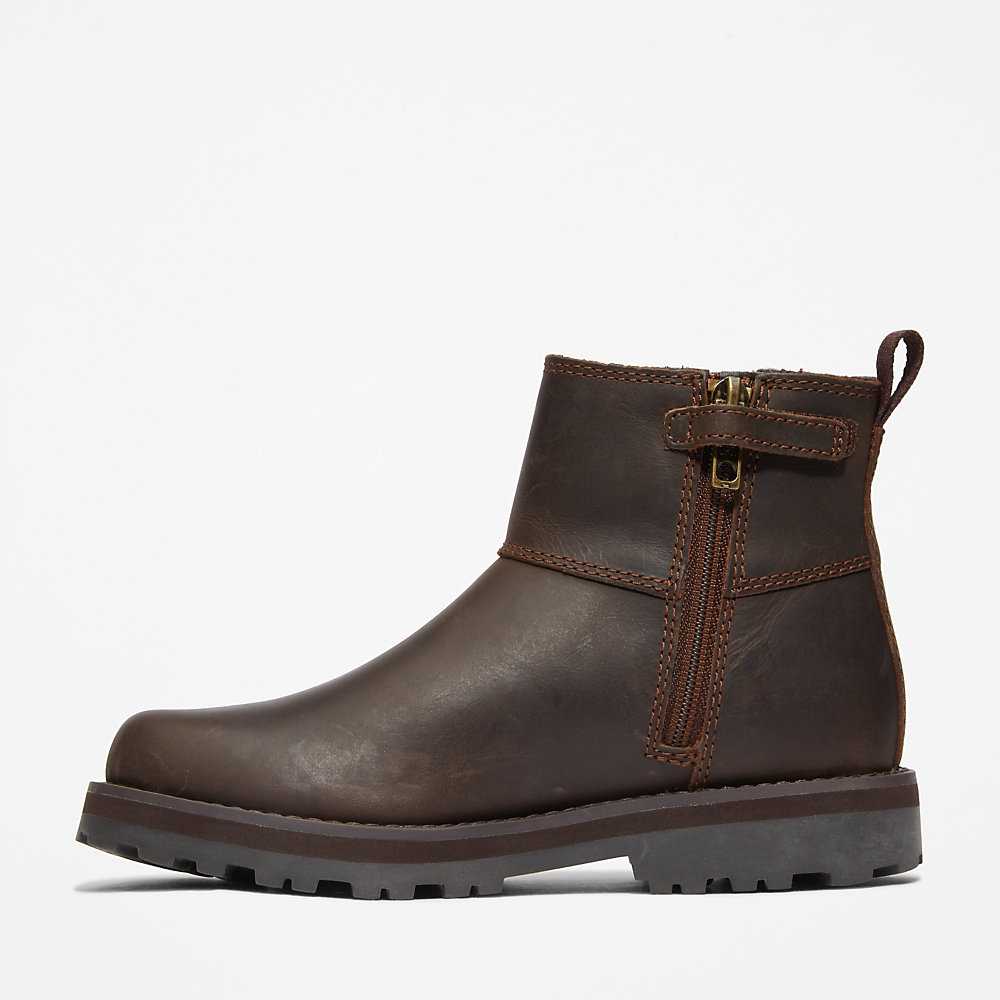 Brown Kids' Timberland Courma Chelsea Boots | Israel-4219540