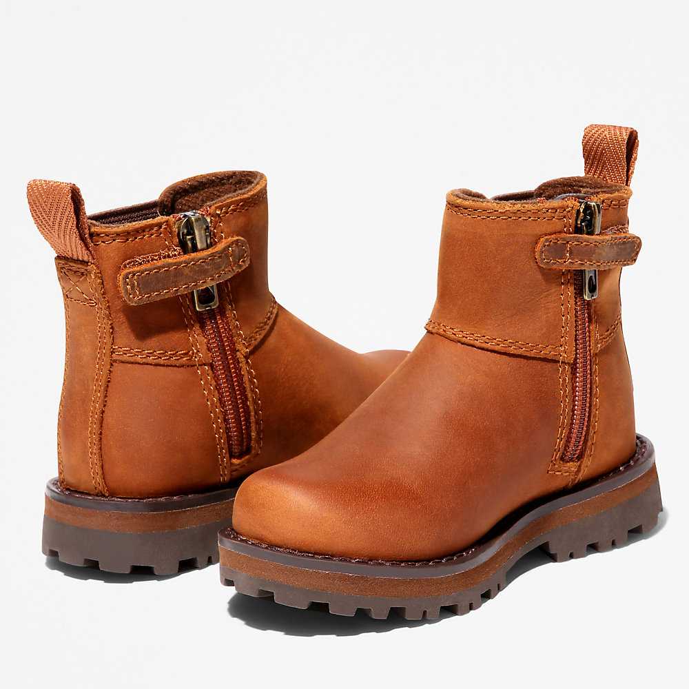 Brown Kids' Timberland Courma Chelsea Boots | Israel-4219551