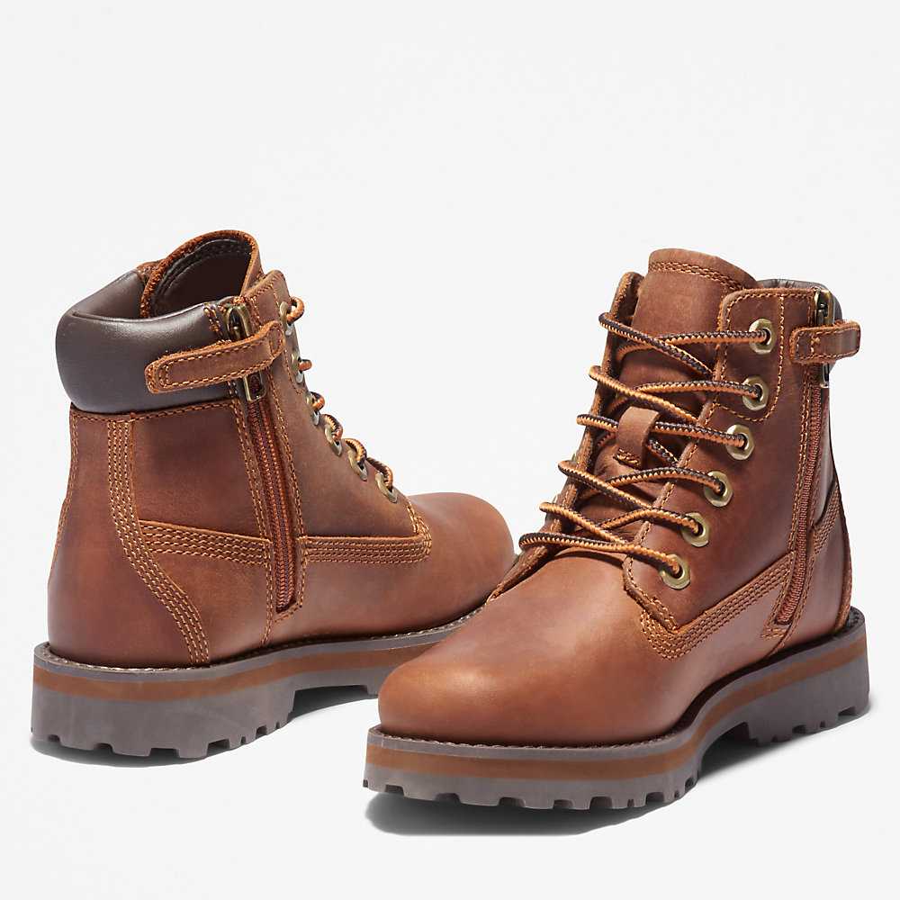 Brown Kids' Timberland Courma Waterproof Boots | Israel-4219522