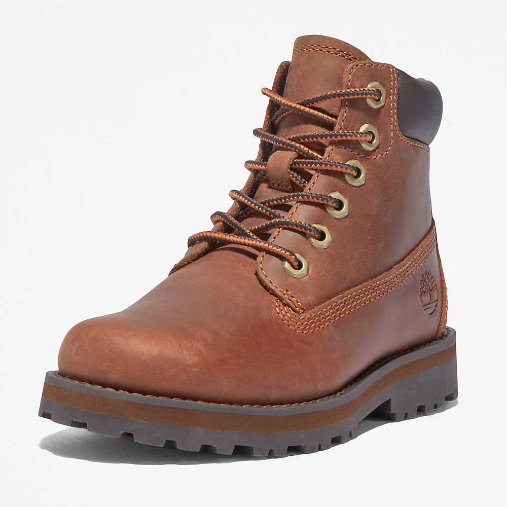 Brown Kids' Timberland Courma Waterproof Boots | Israel-4219522