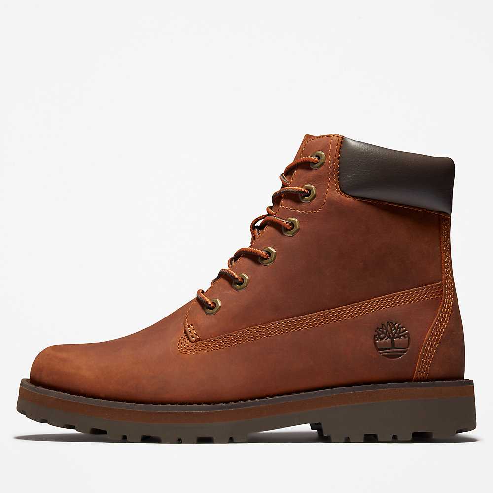 Brown Kids' Timberland Courma Waterproof Boots | Israel-4219525