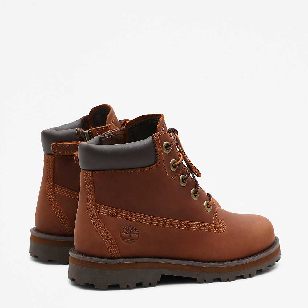 Brown Kids' Timberland Courma Waterproof Boots | Israel-4219530