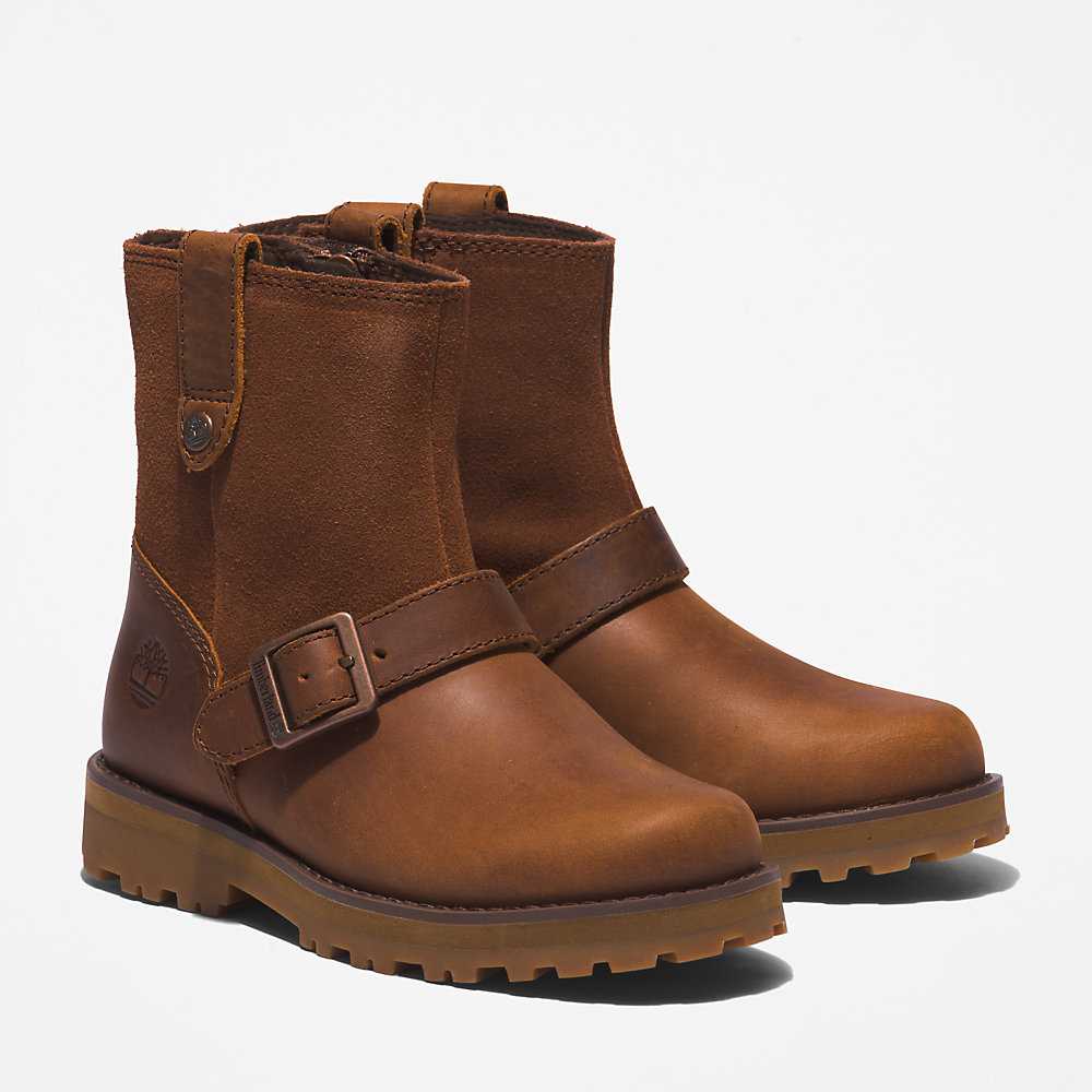 Brown Kids' Timberland Courma Waterproof Boots | Israel-4219578