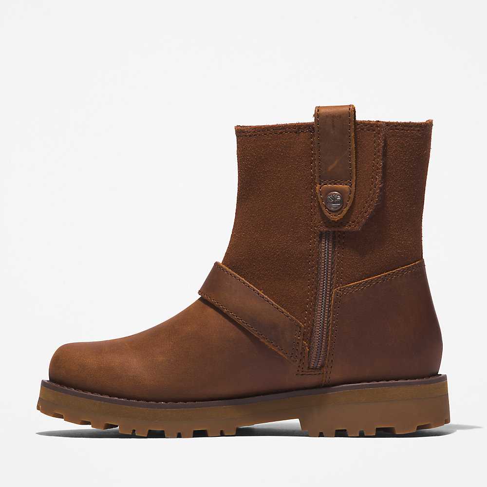 Brown Kids' Timberland Courma Waterproof Boots | Israel-4219578