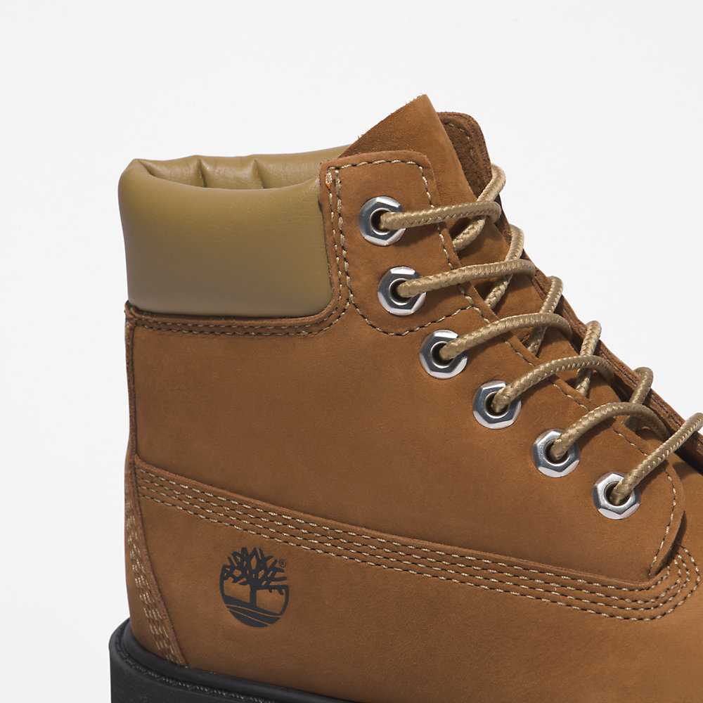 Brown Kids' Timberland Premium® 6 Inch Waterproof Boots | Israel-4219582