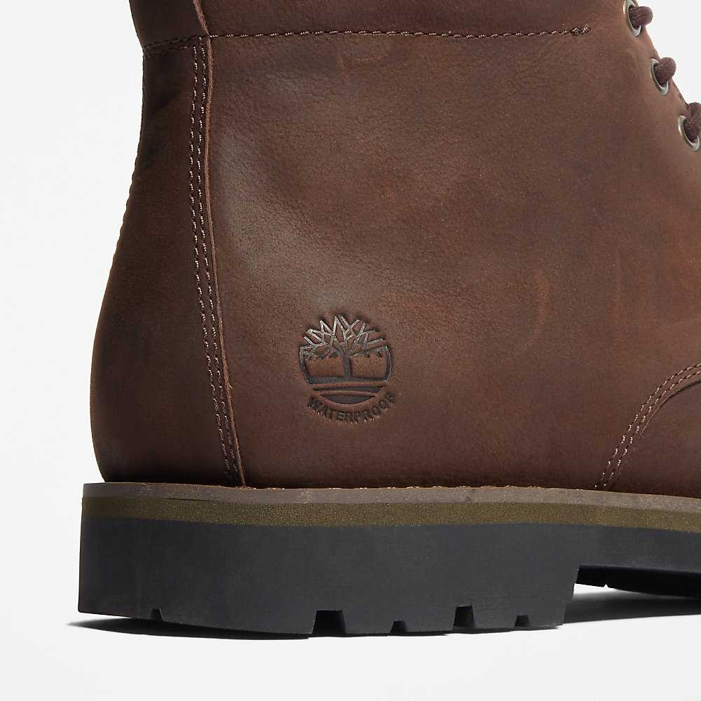 Brown Men's Timberland Alden Brook Waterproof Boots | Israel-9716425